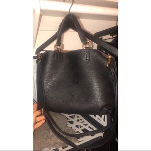 Free People Reversable Vegan Leather Crossbody